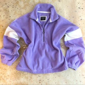 Abercrombie Purple Pullover